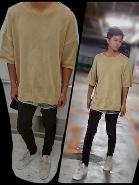 「Ungrid（アングリッド）のアイテム」を使った、インスタ→bz178koshu47さん（メンズ・170cm）の春コーディネート