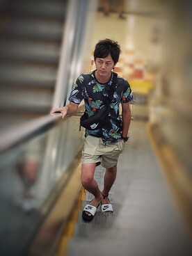 インスタ→bz178koshu47さん（メンズ・170cm）の夏コーディネート