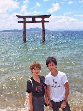 「アイテム（ピアス（両耳用））」を使った、インスタ→bz178koshu47さん（レディース・159cm・40代）の夏コーディネート