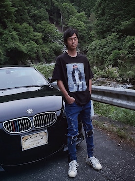 「アイテム（ピアス（片耳用））」を使った、インスタ→bz178koshu47さん（メンズ・170cm・30代）の春コーディネート