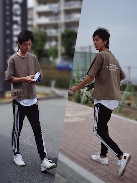 「アイテム（ピアス（片耳用））」を使った、インスタ→bz178koshu47さん（メンズ・170cm・30代）の夏コーディネート