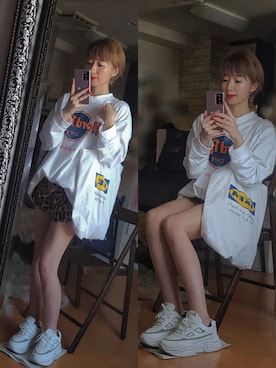 「アイテム（ピアス（両耳用））」を使った、インスタ→bz178koshu47さん（レディース・160cm・40代）の春コーディネート