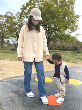 me.さん（レディース・154cm）の春コーディネート