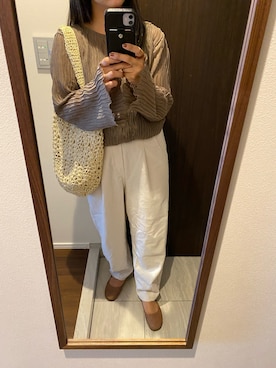 me.さん（レディース・154cm）の春コーディネート