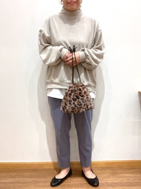 「美シルエットパンツ」｜coitarouさん（レディース・164cm）の秋コーディネート