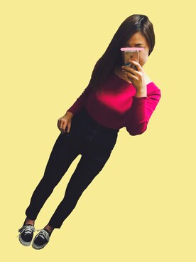 tomo.さん（レディース・159cm）の冬コーディネート