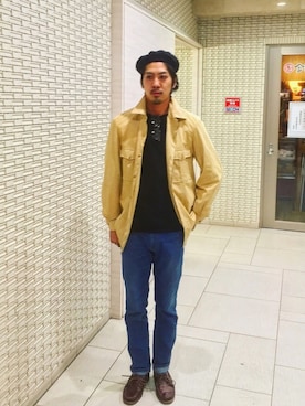 「ヌバック」｜ひーーさん（メンズ・176cm）の夏コーディネート