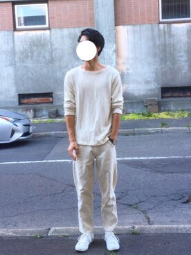 「Tieasy（ティージー）のアイテム」を使った、ひーーさん（メンズ・176cm）の秋コーディネート