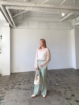 satsukiさん（レディース・156cm）の春コーディネート