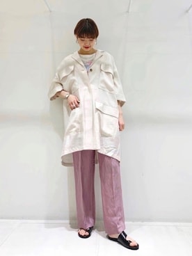 おしみさん（レディース・159cm）の春コーディネート