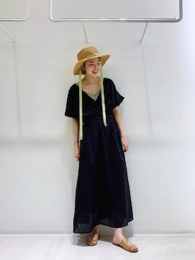 おしみさん（レディース・159cm）の夏コーディネート