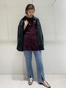 おしみさん（レディース・159cm）の秋コーディネート