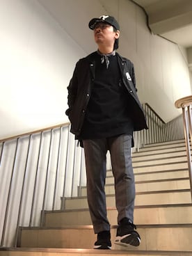 MAKOTO AI Kaminaさん（メンズ・171cm）の春コーディネート