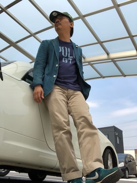 Ayato Kaminaさん（メンズ・171cm）の春コーディネート