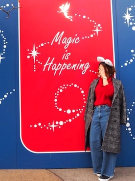 「アイテム（チェスターコート）」を使った、megさん（レディース・152cm・20代）の秋コーディネート