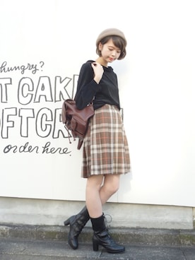 F i.n.tさん（レディース・167cm）の冬コーディネート