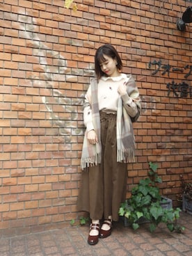 F i.n.tさん（レディース・157cm）の冬コーディネート