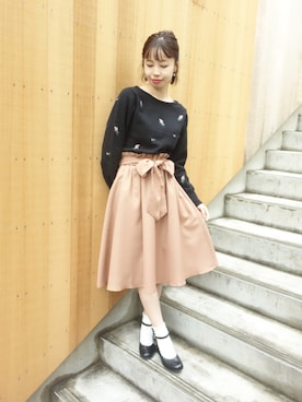 F i.n.tさん（レディース・157cm）の冬コーディネート