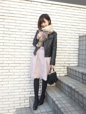 F i.n.tさん（レディース・157cm）の冬コーディネート