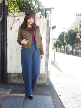 F i.n.tさん（レディース・161cm）の冬コーディネート