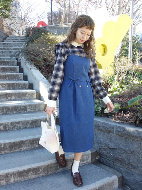 Fi N T F I N T Daikanyama An Another Angelusのワンピースを使ったコーディネート Wear