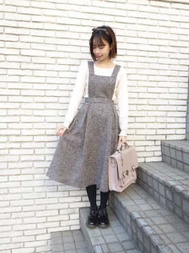 F i.n.tさん（レディース・157cm）の冬コーディネート