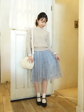 F i.n.tさん（レディース・158cm）の冬コーディネート