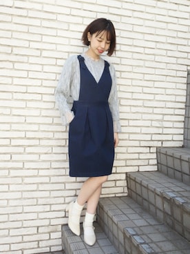 F i.n.tさん（レディース・156cm）の冬コーディネート