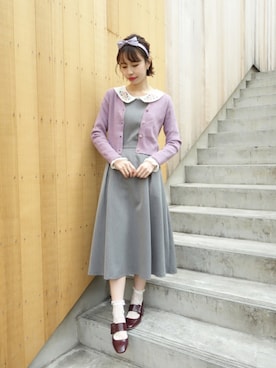 F i.n.tさん（レディース・158cm）の春コーディネート