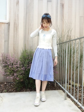 F i.n.tさん（レディース・158cm）の春コーディネート