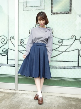 F i.n.tさん(レディース・158cm)の春コーディネート