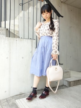 F i.n.tさん（レディース・152cm）の春コーディネート