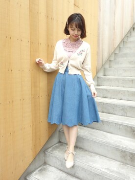 F i.n.tさん(レディース・158cm)の春コーディネート