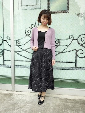 F i.n.tさん（レディース・158cm）の春コーディネート