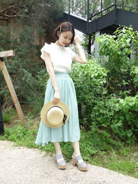 F i.n.tさん（レディース・158cm）の春コーディネート