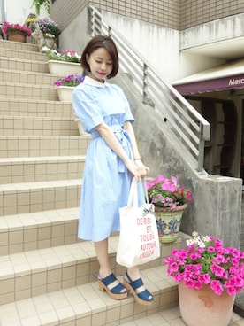 F i.n.tさん(レディース・158cm)の春コーディネート