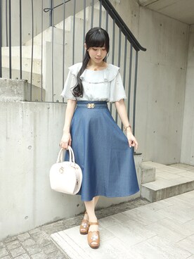 F i.n.tさん（レディース・153cm）の夏コーディネート