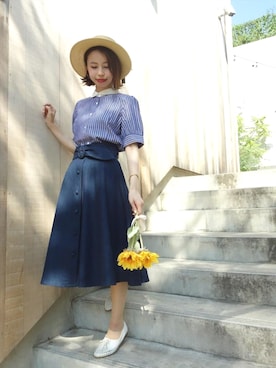 F i.n.tさん（レディース・158cm）の夏コーディネート