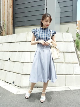 F i.n.tさん（レディース・158cm）の夏コーディネート