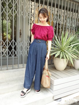 F i.n.tさん（レディース・158cm）の夏コーディネート