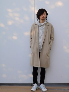 「ルイス」｜Lui's 池袋 STAFF  芳村さん（メンズ・181cm）の春コーディネート