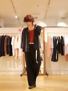 Lui's 池袋 STAFF  芳村さんのコーディネート