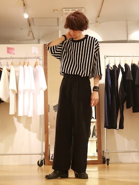 Lui's 池袋 STAFF  芳村さんのコーディネート