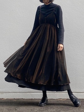 chinatsuさん（レディース・169cm）の秋コーディネート