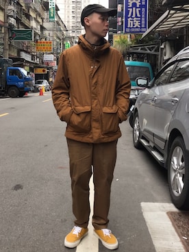 「アイテム（その他トップス）」を使った、阿得さん（メンズ・171cm・20代）の冬コーディネート