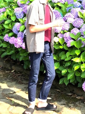 「お出かけ日和」｜Takuさん（メンズ・168cm）の夏コーディネート