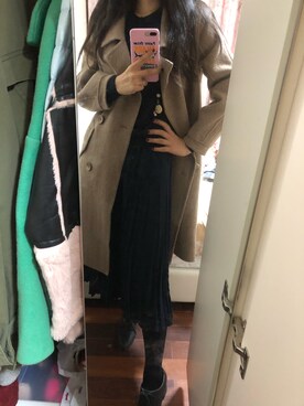 「UNIQLO（ユニクロ）のアイテム（スカート、その他）」を使った、s.xyさん（レディース）の秋コーディネート