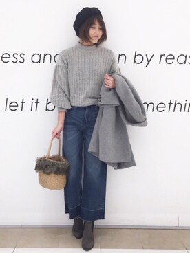 あかいろさん（レディース・163cm）の冬コーディネート