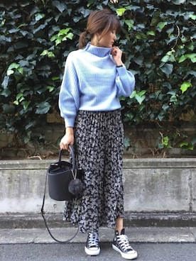 あかいろさん（レディース・163cm）の冬コーディネート