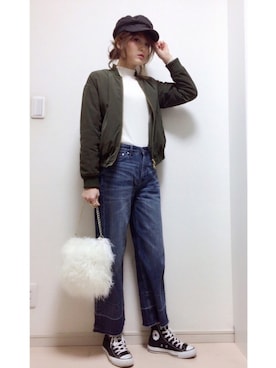 あかいろさん（レディース・163cm）の冬コーディネート